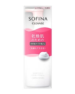 花王ソフィーナ乾燥肌のための美容液メイク落とし洗顔もできる泡(150mL)クレンジング泡タイプSOFINA