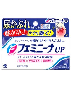 【第2類医薬品】小林製薬 フェミニーナUP (15g) 尿かぶれ治療薬 非ステロイド