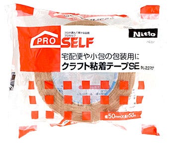 ニトムズ クラフトテ−プ SE PK-2370 J4266 50mm×50m (1巻) 梱包