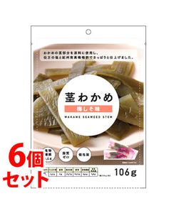 《セット販売》アン・エンタープライズ茎わかめ梅しそ味(106g)×6個セッお菓子おつまみ