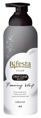 マンダム ビフェスタ 泡洗顔 ディープクリア 炭酸泡洗顔 洗顔料