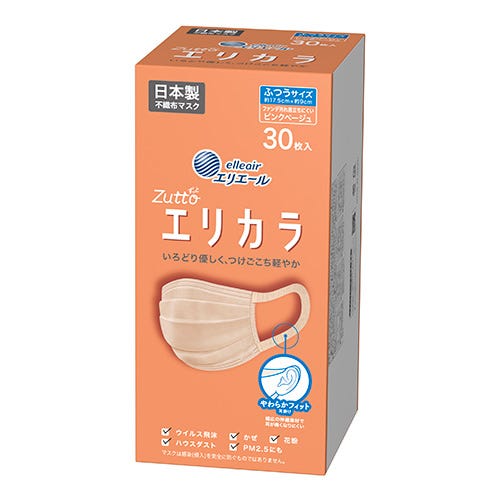 大王製紙 エリエール Zutto エリカラ ピンクベージュ ふつう