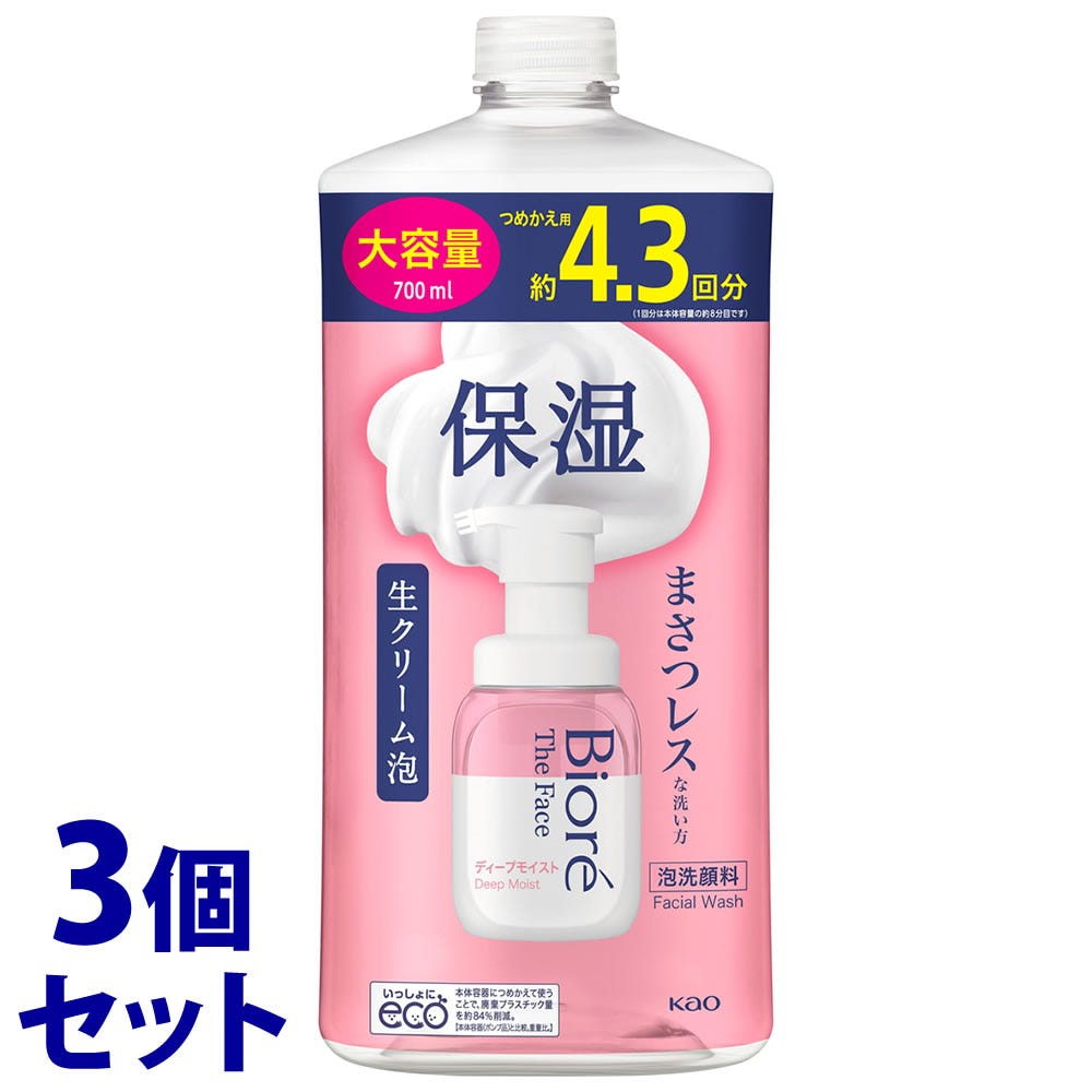 【NEW限定品】 セット販売》 花王 ディープ 泡洗顔料 ザフェイス ビオレ Facial Wash