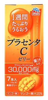 アース製薬 1週間たっぷりうるおう プラセンタCゼリー マンゴー