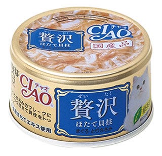 いなばペットフード CIAO チャオ 贅沢 ほたて貝柱 まぐろ・とり