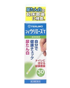 【第2類医薬品】テルモ　マイウリエースT　(30枚入)　尿検査薬　尿たん白