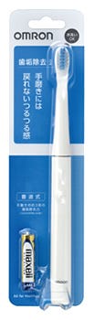 特売セール】 オムロン 音波式電動歯ブラシ HT-B220-W ホワイト