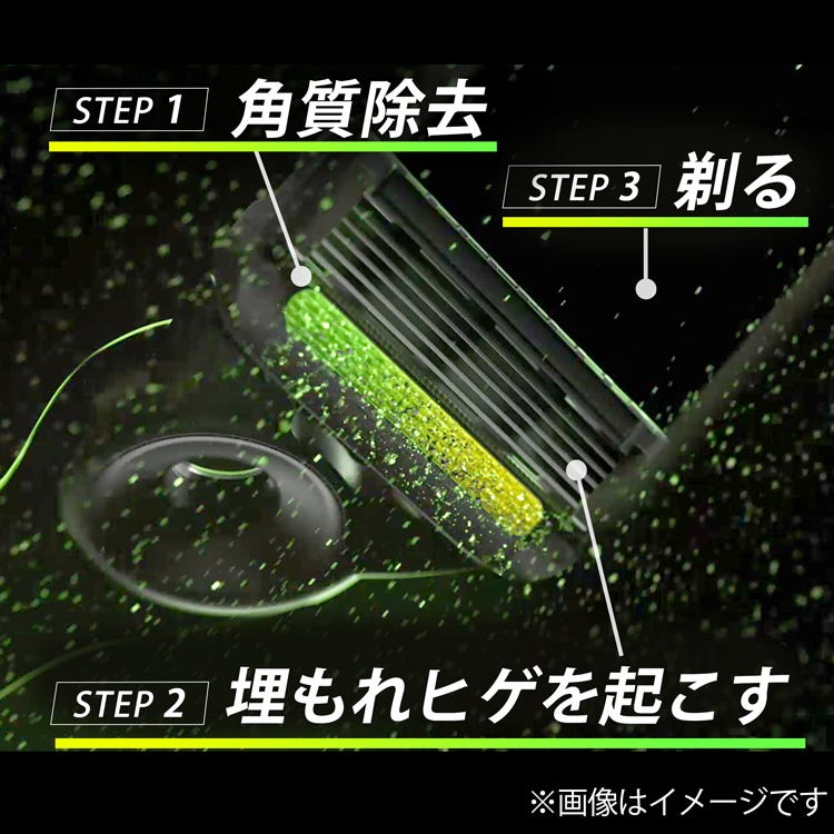 P&G ジレットラボ 角質除去バー搭載 ホルダー (本体＋替刃1個