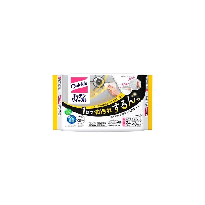 2021 花王 キッチンクイックル つめかえ用 １パック ２４枚