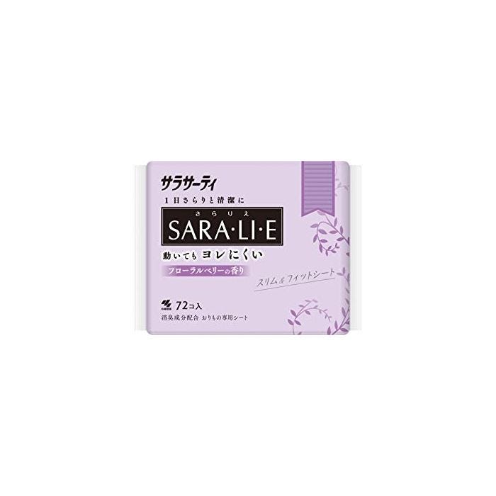 小林製薬 サラサーティ Sara・li・e さらりえ フローラルベリーの香り (72個入) おりもの専用シート-パンティーライナー