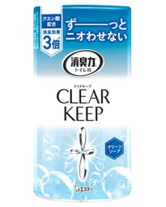 エステー 消臭力 トイレ用 クリアキープ クリーンソープ (400mL) CLEAR KEEP トイレ用 消臭芳香剤