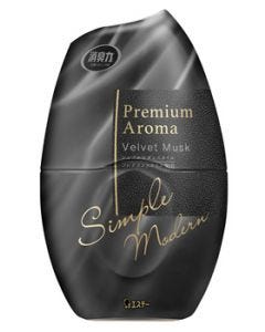 エステー 玄関・リビング用 消臭力 プレミアムアロマ ベルベットムスク (400mL) Premium Aroma 室内用 置き型 消臭 芳香剤