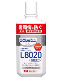 ジェクス L8020乳酸菌 ラクレッシュ EX 薬用 液体ハミガキ (280mL) ノンアルコール　【医薬部外品】