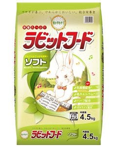 イースター　動物村　ラビットフード　ソフト　(4.5kg)　ウサギ　うさぎ　エサ
