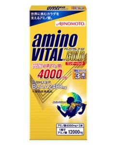 味の素 アミノバイタル ゴールド ワンデーパック (4.7g×3本) 顆粒タイプ アミノ酸　※軽減税率対象商品